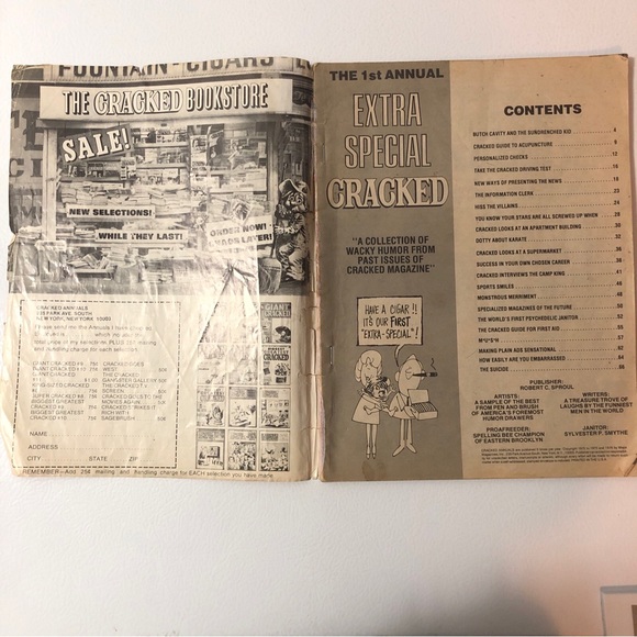 Extra Special Cracked Magazine First Collectors Annual 1976 Millionaire Game - Picture 5 of 13